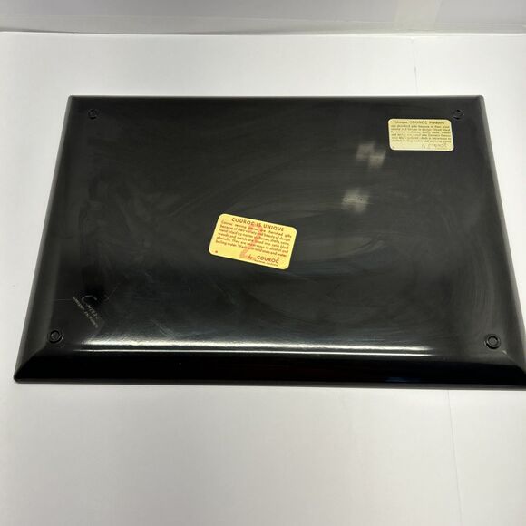 VTG Couroc Monterey California Bull Bear Tray 18 X 12.5” Black Lacquer MCM - Picture 6 of 10